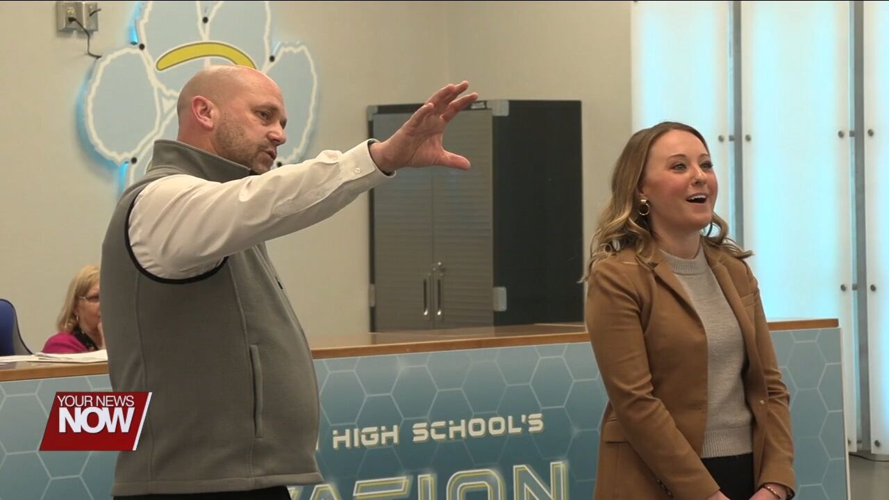 State Sen. Susan Manchester visits Bath Local Schools to discuss education funding and tour campus